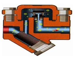 膜盒式疏水閥工作原理圖 膜盒式疏水閥工作原理圖